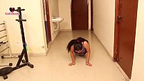 Sexy Wife Exercising Seduced And Sex With Trainer