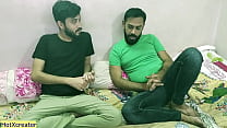 Indian Brother Shared His Hot Girlfriend With Virgin Boy And Fucking Together!!! With Clear Hindi Audio