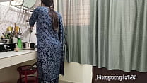 Early In Morning Fucking My Bhabhi In Kitchen When She Preparing Food For Me And Family