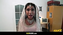 Horny Indian Sluts Yasmina Khan And Nuria Millan Takes On Michael Fly's Huge Dick